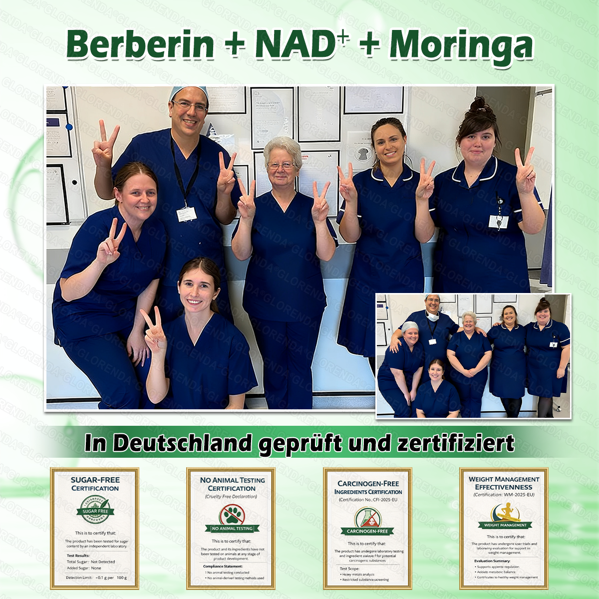 Nur noch 10 Packungen verfügbar! ⏰🔥 GLORENDA® Sichern Sie sich jetzt exklusiv 70 % Rabatt!