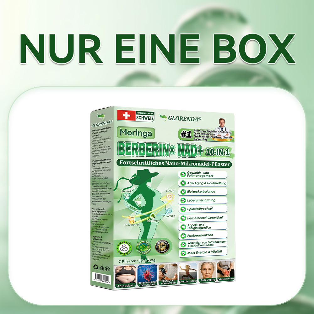 Nur noch 10 Packungen verfügbar! ⏰🔥 GLORENDA® Sichern Sie sich jetzt exklusiv 70 % Rabatt!