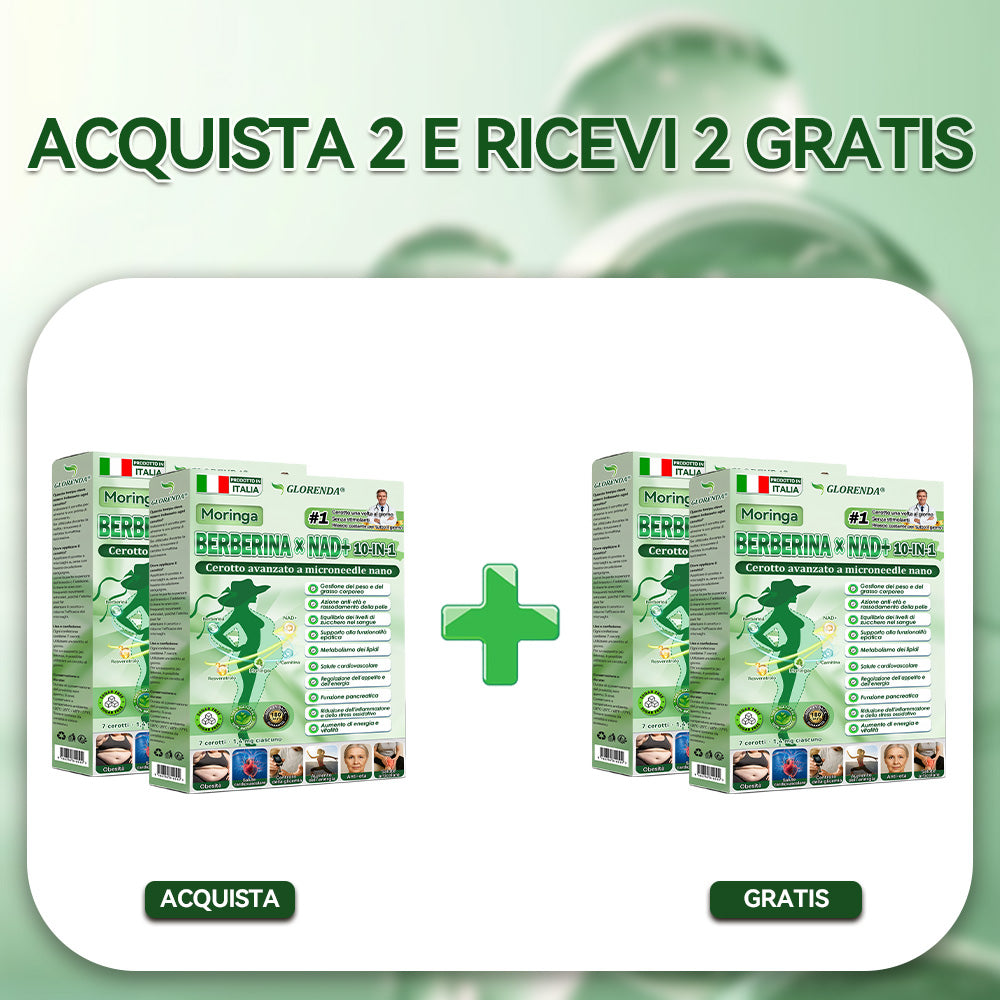 𝗡𝗲𝗴𝗼𝘇𝗶𝗼 𝗨𝗳𝗳𝗶𝗰𝗶𝗮𝗹𝗲 | 𝗚𝗟𝗢𝗥𝗘𝗡𝗗𝗔® 𝗠𝗼𝗿𝗶𝗻𝗴𝗮 · 𝗕𝗲𝗿𝗯𝗲𝗿𝗶𝗻𝗲 × 𝗡𝗔𝗗+ 𝟭𝟬-𝗶𝗻-𝟭 𝗖𝗲𝗿𝗼𝘁𝘁𝗼 𝗔𝘃𝗮𝗻𝘇𝗮𝘁𝗼 𝗡𝗮𝗻𝗼 𝗠𝗶𝗰𝗿𝗼𝗻𝗲𝗲𝗱𝗹𝗲