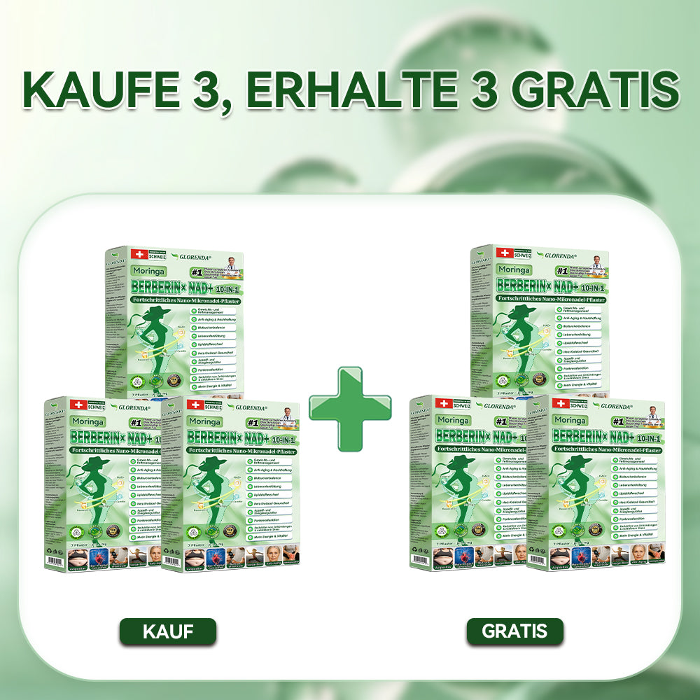 Nur noch 10 Packungen verfügbar! ⏰🔥 GLORENDA® Sichern Sie sich jetzt exklusiv 70 % Rabatt!